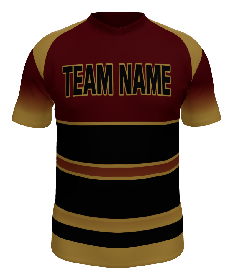 Pregame V-Neck Male SS Jersey, design 15